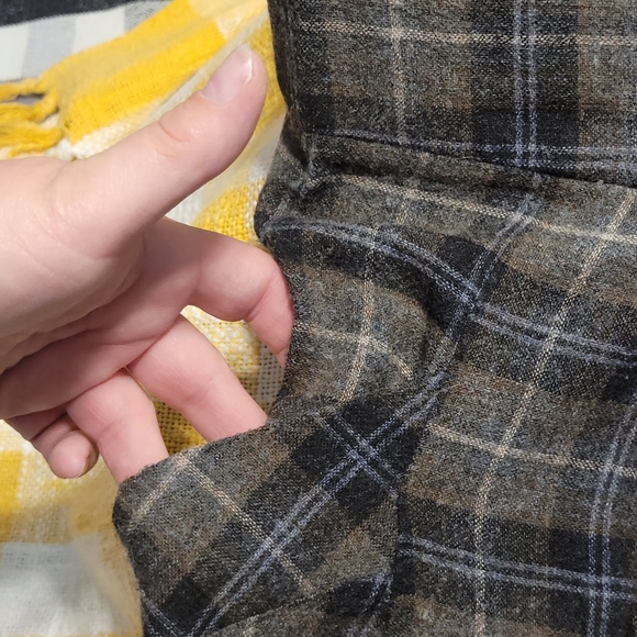 ZARA BASIC-Wool crop harem pant-L - Picture 2 of 5